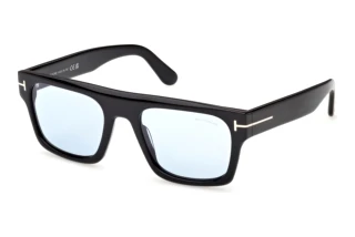 [glasses-front-view] Tom Ford CYRUS-02 (FT1337 - 01V)