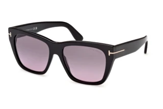 [glasses-front-view] Tom Ford FLYNN-02 (FT1343 - 01B)