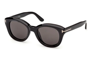 [glasses-front-view] Tom Ford NIKA-02 (FT1344 - 01A)