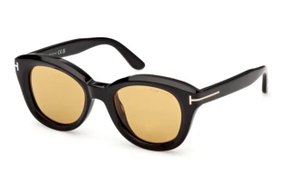 [glasses-front-view] Tom Ford NIKA-02 (FT1344 - 01E)