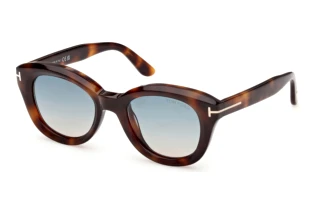 [glasses-front-view] Tom Ford NIKA-02 (FT1344 - 53P)