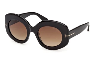 [glasses-front-view] Tom Ford CLAUDETTE-02 (FT1346 - 01F)