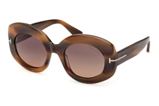 [glasses-front-view] Tom Ford CLAUDETTE-02 (FT1346 - 55T)