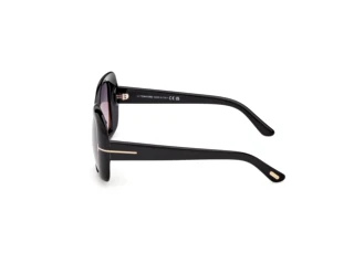 [glasses-side-view] Tom Ford SANDRA-02 (FT1348 - 01B)