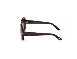 [glasses-side-view] Tom Ford SANDRA-02 (FT1348 - 52K)