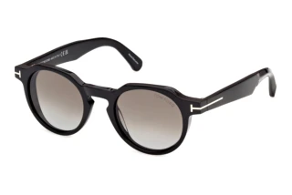 [glasses-front-view] Tom Ford THOMAS-02 (FT1358 - 01K)