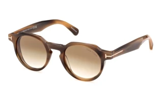 [glasses-front-view] Tom Ford THOMAS-02 (FT1358 - 55F)