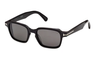 [glasses-front-view] Tom Ford EZRA-02 (FT1359 - 01A)