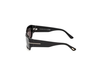 [glasses-side-view] Tom Ford OLGA-02 (FT1414 - 01A)