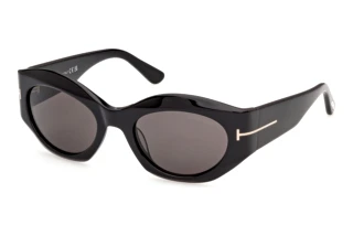 [glasses-front-view] Tom Ford EMMELINE-02 (FT1415 - 01A)