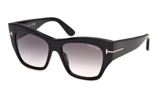 [glasses-front-view] Tom Ford MARGOT-02 (FT1417 - 01B)