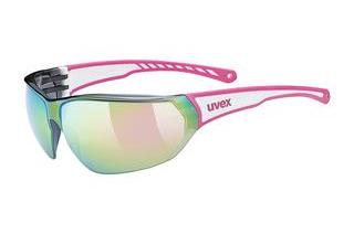 UVEX SPORTS sportstyle 204 pink white mirror pinkpink white