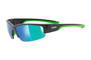 UVEX SPORTS sportstyle 215 black mat green