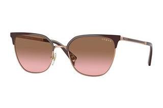 Vogue Eyewear VO4248S 517014 Pink Gradient BrownTop Bordeaux/Rose Gold