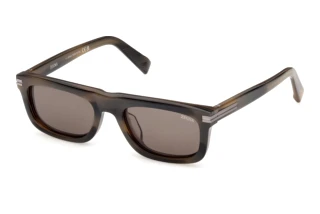 Vue de face Zegna EZ0301 (55J)