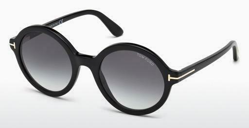 Saulesbrilles Tom Ford Nicolette-02 (FT0602 001)