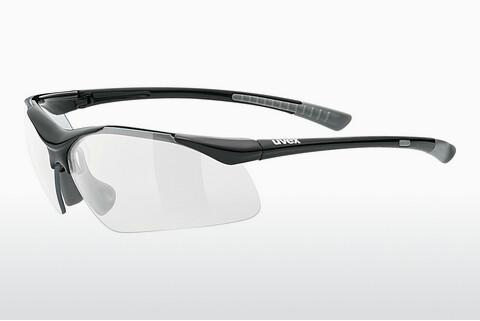Sunglasses UVEX SPORTS sportstyle 223 black grey