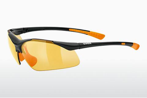 Sonnenbrille UVEX SPORTS sportstyle 223 black-orange