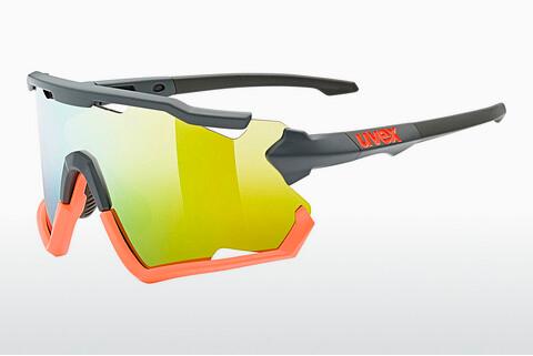 نظارة شمسية UVEX SPORTS sportstyle 228 grey orange mat