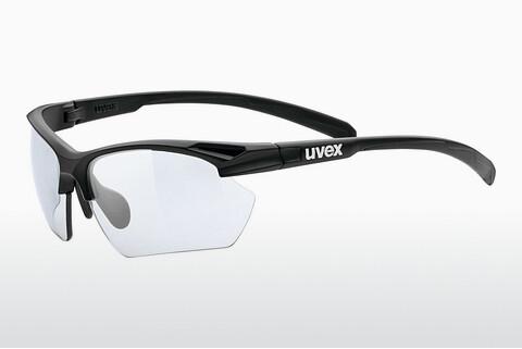 Sunglasses UVEX SPORTS sportstyle 802 s V black mat
