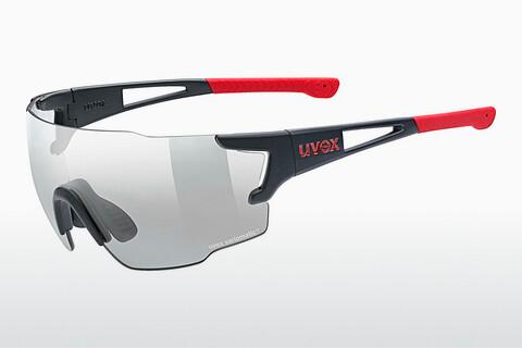Saulesbrilles UVEX SPORTS sportstyle 804 V black mat red