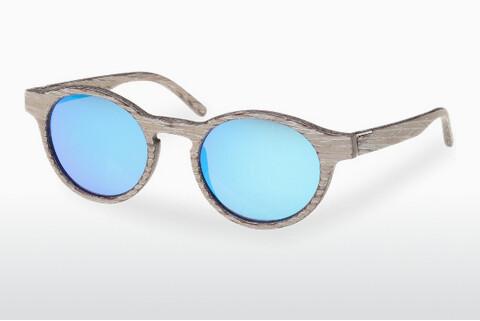 نظارة شمسية Wood Fellas Flaucher (10754 chalk oak/blue)