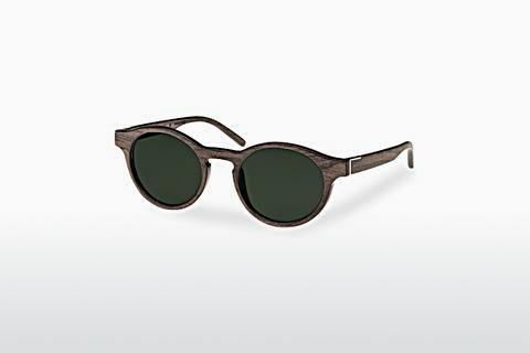 Sunglasses Wood Fellas Flaucher (10754 walnut/green)