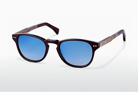 نظارة شمسية Wood Fellas Stockenfels (10775 zebrano)