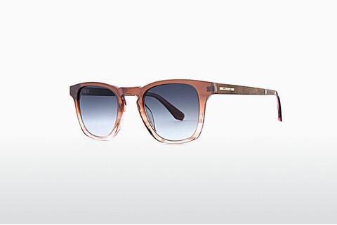 نظارة شمسية Wood Fellas Mindset (11717 curled/brown)