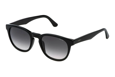 Police Boys' Casual Sunglasses - Shiny Black Kids' Eyewear Size 49