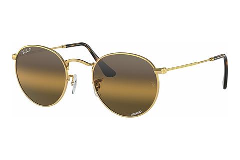 Solglasögon Ray-Ban ROUND METAL (RB3447 001/G5)