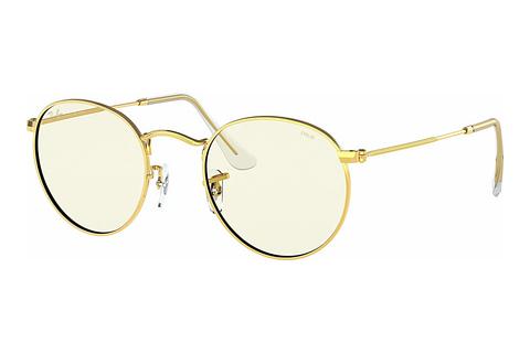 Lunettes de soleil Ray-Ban ROUND METAL (RB3447 9196BL)