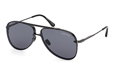 Saulesbrilles Tom Ford Leon (FT1071 01A)