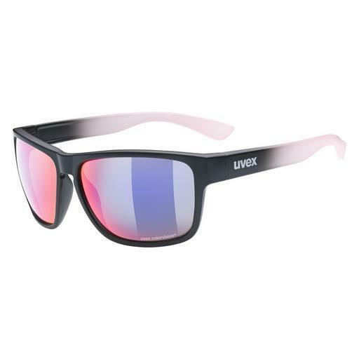 Ophthalmic Glasses UVEX SPORTS LGL 36 CV black mat rose