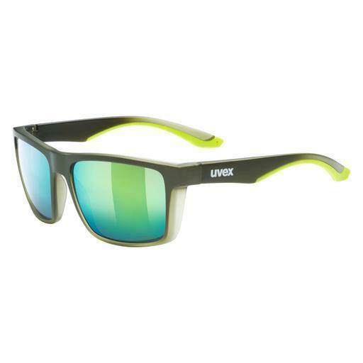 Lunettes de soleil UVEX SPORTS LGL 50 CV olive matt