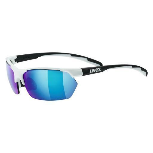 Sonnenbrille UVEX SPORTS sportstyle 114 white-black mat