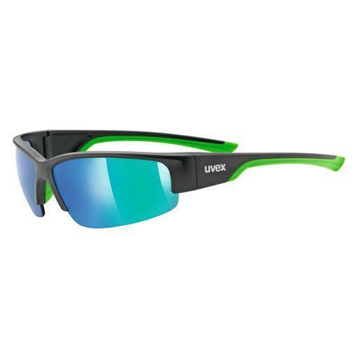 Gafas de visión UVEX SPORTS sportstyle 215 black mat green