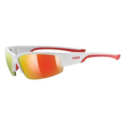 Gafas de visión UVEX SPORTS sportstyle 215 white mat red