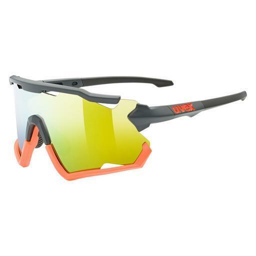 Gafas de visión UVEX SPORTS sportstyle 228 grey orange mat