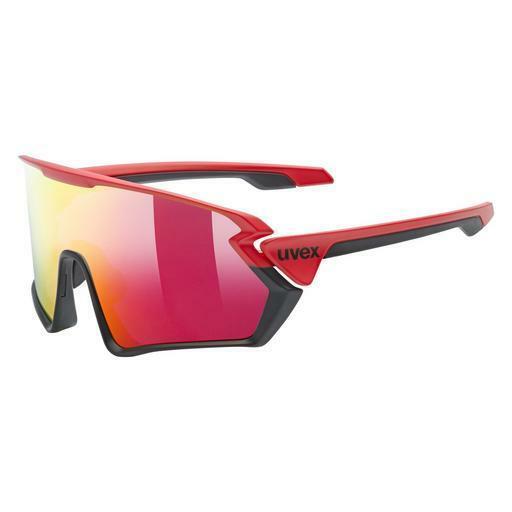 Gafas de visión UVEX SPORTS sportstyle 231 red black mat