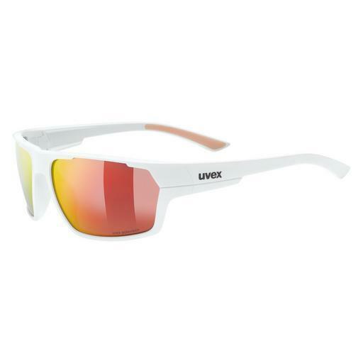 Saulesbrilles UVEX SPORTS sportstyle 233 P white mat