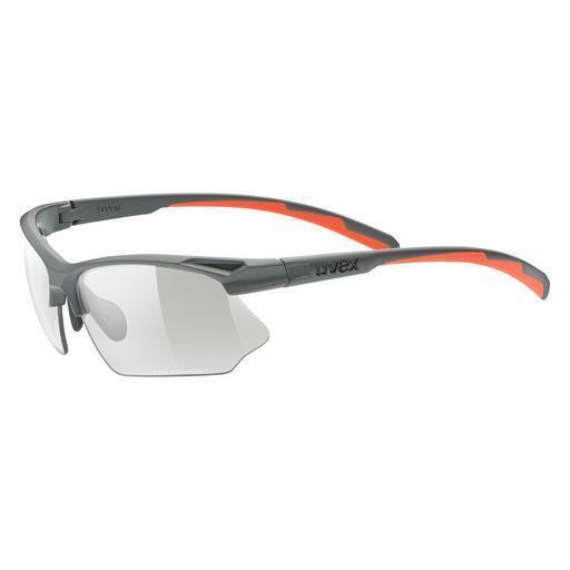 Gafas de visión UVEX SPORTS sportstyle 802 V grey mat