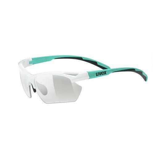 Sonnenbrille UVEX SPORTS sportstyle 802 s V white mint mat