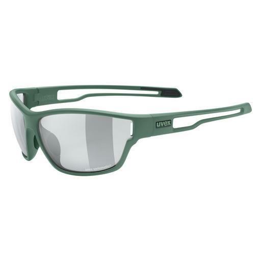 Gafas de visión UVEX SPORTS sportstyle 806 V moss green mat