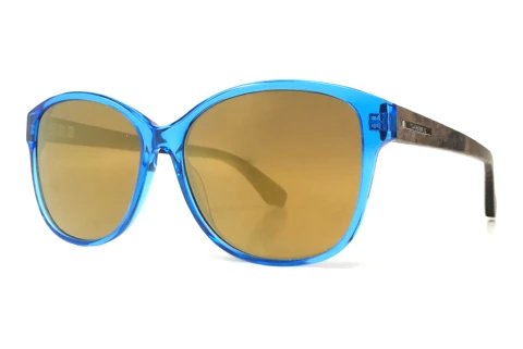 Ophthalmic Glasses Wood Fellas Wallerstein (10794 curled/crystal blue)
