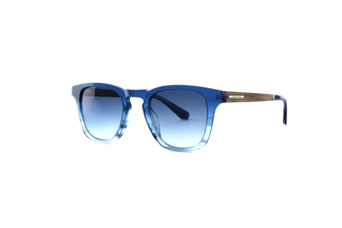 Ochelari de soare Wood Fellas Mindset (11717 walnut/blue)