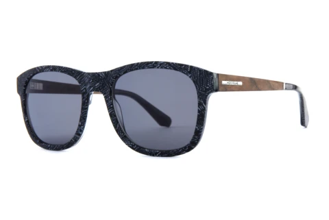 Solglasögon Wood Fellas Mirror (11719 black oak/grey)