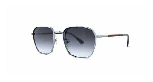 Lunettes de soleil Wood Fellas Panorama (11720 macassar/silver)