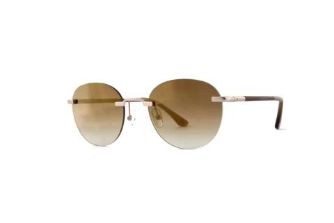 Ochelari de soare Wood Fellas Gaze (11721 macassar/gold)