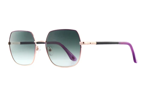 Ochelari de soare Wood Fellas SOLSTICE (11752 black oak/violet/rose gold)